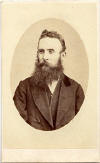 Carte de Visite from the Edinburgh Studio of Thomas Buist  -  Man with Beard