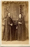 Carte de Visite from the St Adrews Studio of Thomas Buist  -  Two Ladies