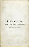 J B Cartlidge  -  Back of Photo 8