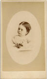 Carte de visite by Adam Diston  -  1877-82  -  Girl