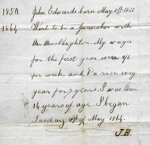 John Donaldson Edward  -  Employment Note