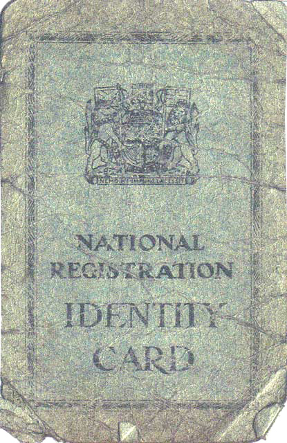 National Registration Identity Card, 1943