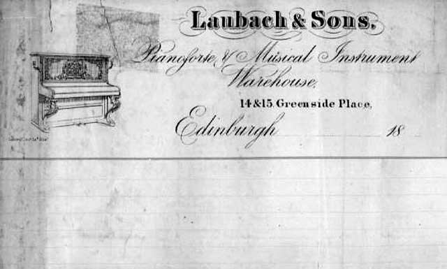 Laubach family  -  Musical Matinee Programme