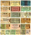 Old Railway Tickets  -  Caledonian Railway Style