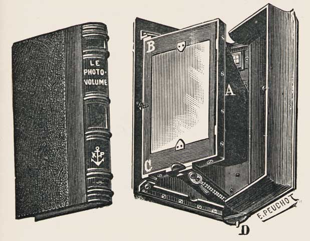 Photographic Equipment in the 1890s  -  Novelty Camera