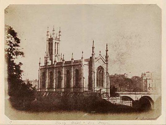 Photograph from Edinburgh Calotype Album - Volume 2, Page 11 - Holy Trinity Church, Dean Bridge