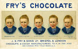 Postcard  -  Fry's Chocolate advert