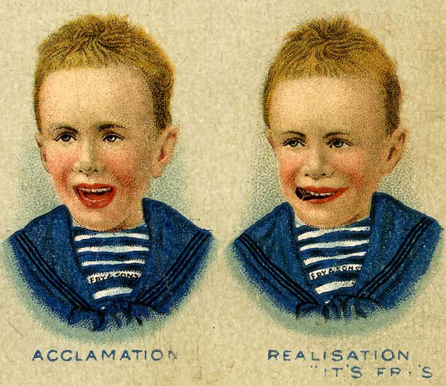 Postcard - Fry's Chocolate advert