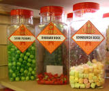 Edinburgh Recollections  -  Sweets  -  Soor Plooms, Rhubarb Rock and Edinburgh Rock