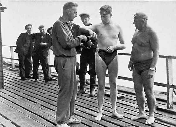 Ned Barnie - Portobello Channel Swimmer