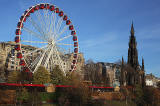 Edinburgh's Christmas 2013  -  The Edinburgh Wheel in East Princes Street Gardens