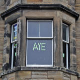 Photos taken in Edinburgh on the two days leading up to the Scottish Referendum Vote on 18 September 2014