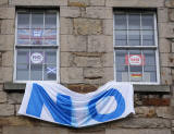 Photos taken in Edinburgh on the two days leading up to the Scottish Independence Referendum Vote on 18 September 2014  -  South Side