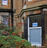 Photos taken in Edinburgh on the two days leading up to the Scottish Independence Referendum Vote on 18 September 2014  - Marchmont