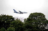 Airbus A380 -  photographed from Silverknowes Promenade - September 5, 2009