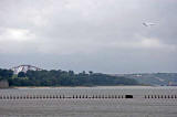 Airbus A380 - photographed from Silverknowes Promenade - September 2009