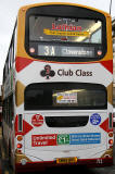 Route 3 bus in Princes Street  -  November 2005