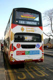 Bus 728 with route branding for Route 44 in Princes Street  -  November 2005