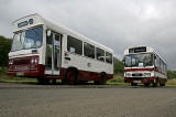 LRT Buses at Lathalmond Vintage Bus Museum, August 2009