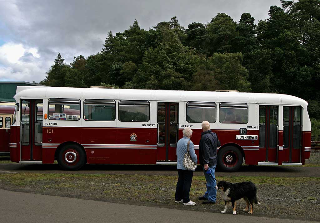 LRT Buses at Lathalmond Vintage Bus Museum, August 2009