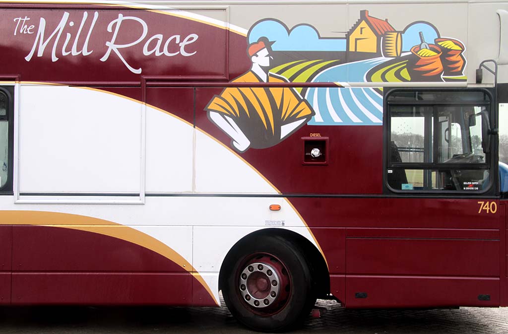 Lothian Buses  -   Route branding for Route 44  -  March 2011