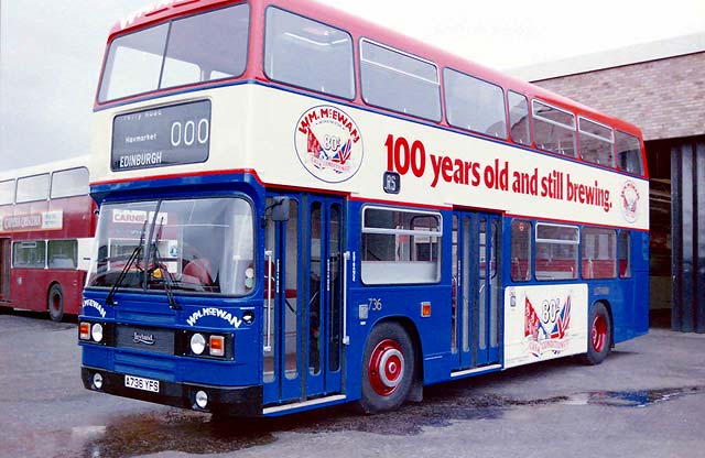 Lothian Buses  -  'All OverAdverts' on buses