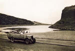 Char-a-Banc at Dunsapie Loch in Holyrood Park