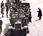 Charabanc at the National Galleries  -  About to depart on a Suburban Tour  -  22 May 1921