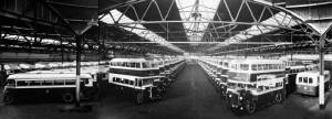 Edinburgh Corporation Transport Bus Depot