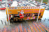 Lothian Buses' Grotto Bus at Craigleith Retiail Park on December 18, 2012