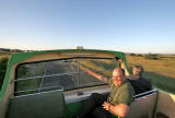 Open-top bus excursion to North Berwick - near Gullane