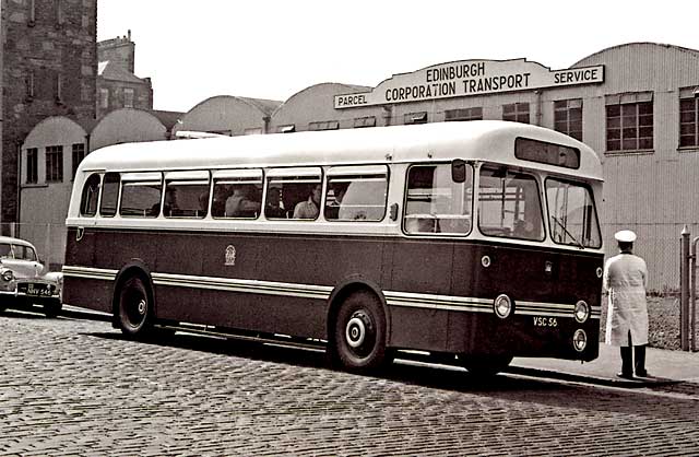 Edinburgh Corporation Transport Parcels Depot - Where and when?