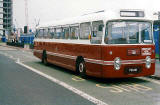 Lothian Region Transport  -  bus No 101, restored, at Ocean Terminal