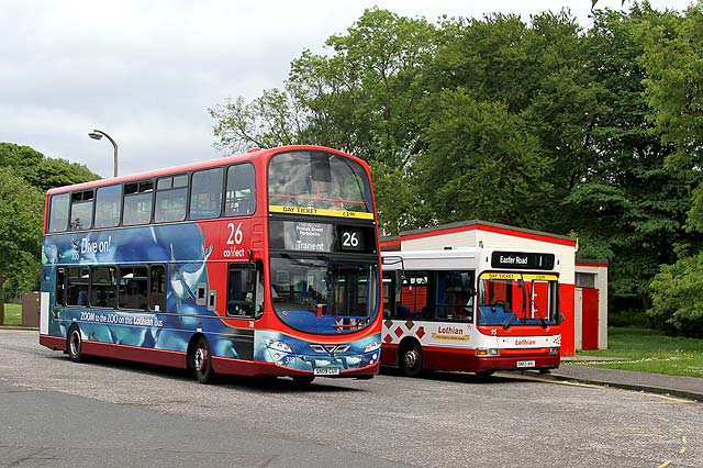 Lothian Buses  -  Terminus  - Clermiston  -  Route 1