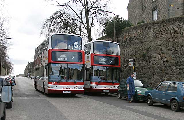 Lothian Buses  -  Terminus  -  Newhaven  -  Route 7