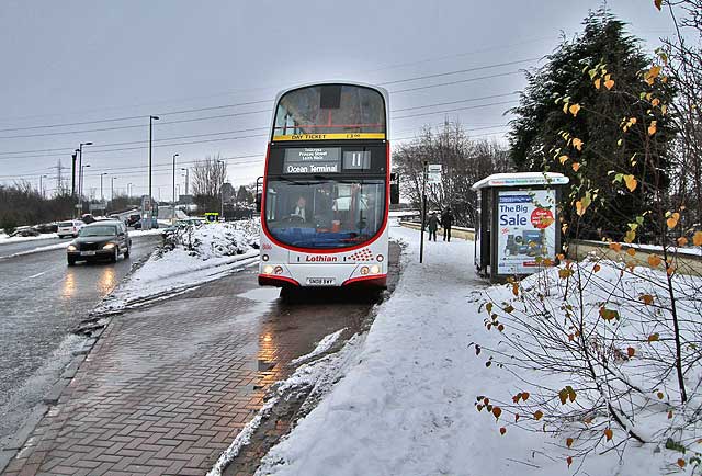 Lothian Buses  -  Terminus  -  Hillend -  Route 4