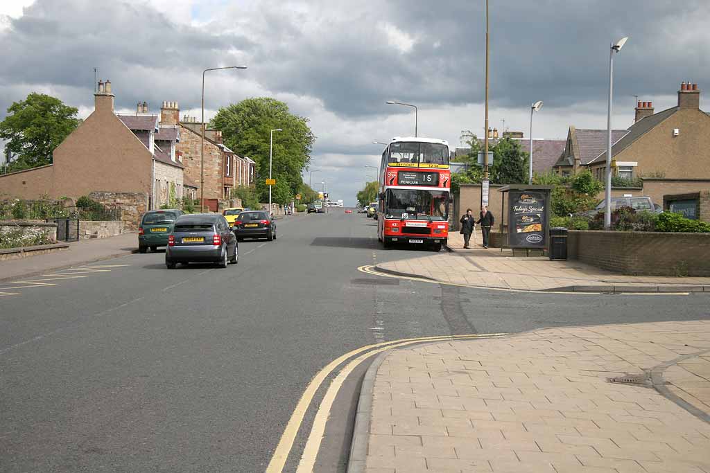 Lothian Buses  -  Terminus  -  Tranent Haddington Road  -  Route 15