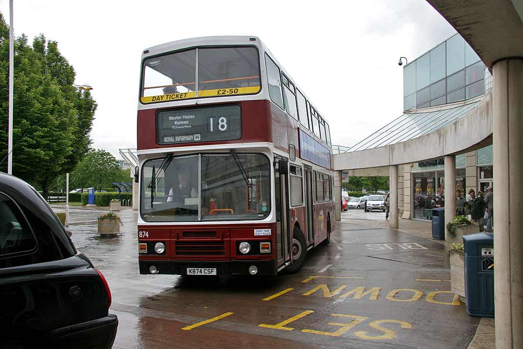 Lothian Buses  -  Terminus  -  Gyle Centre  -  Route 18