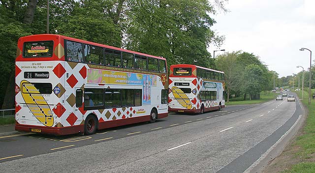 Lothian Buses  -  Terminus  - Clerwood  -  Route 26