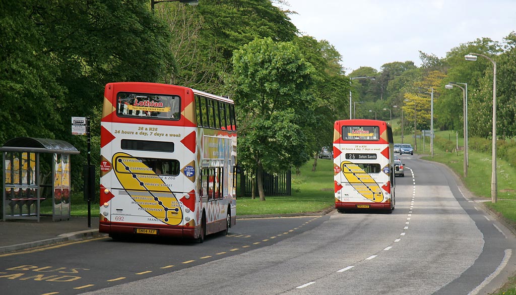 Lothian Buses  -  Terminus  - Clerwood  -  Route 26