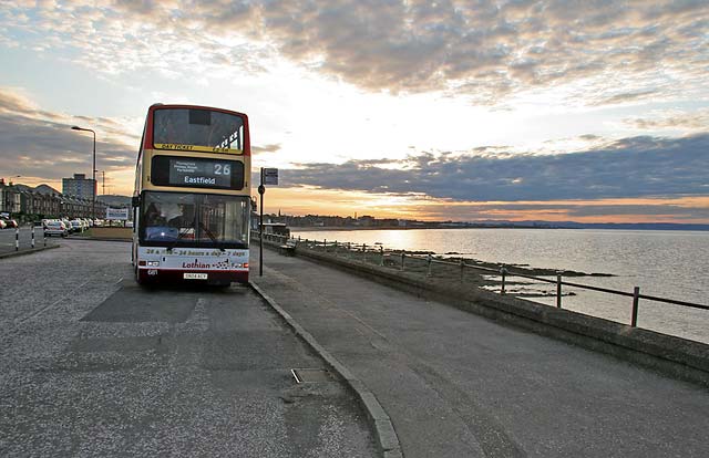 Lothian Buses  -  Terminus  - Eastfield  -  Route 26