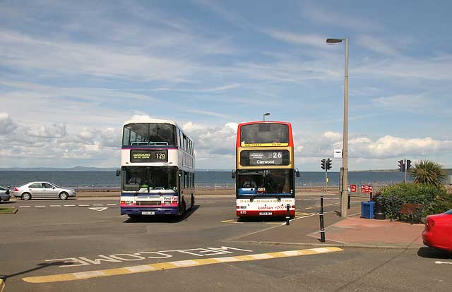Lothian Buses  -  Terminus  - Port Seton  -  Route 26