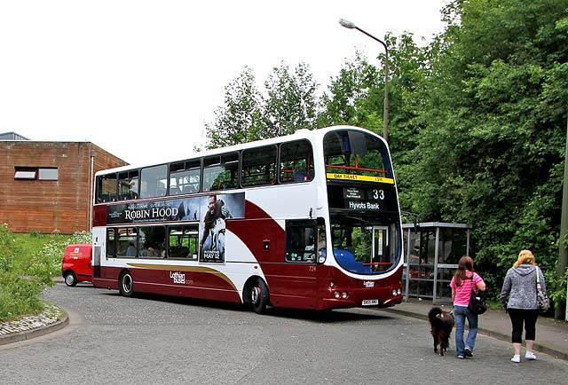 Lothian Buses  -  Terminus  -  Baberton  -  Route 33