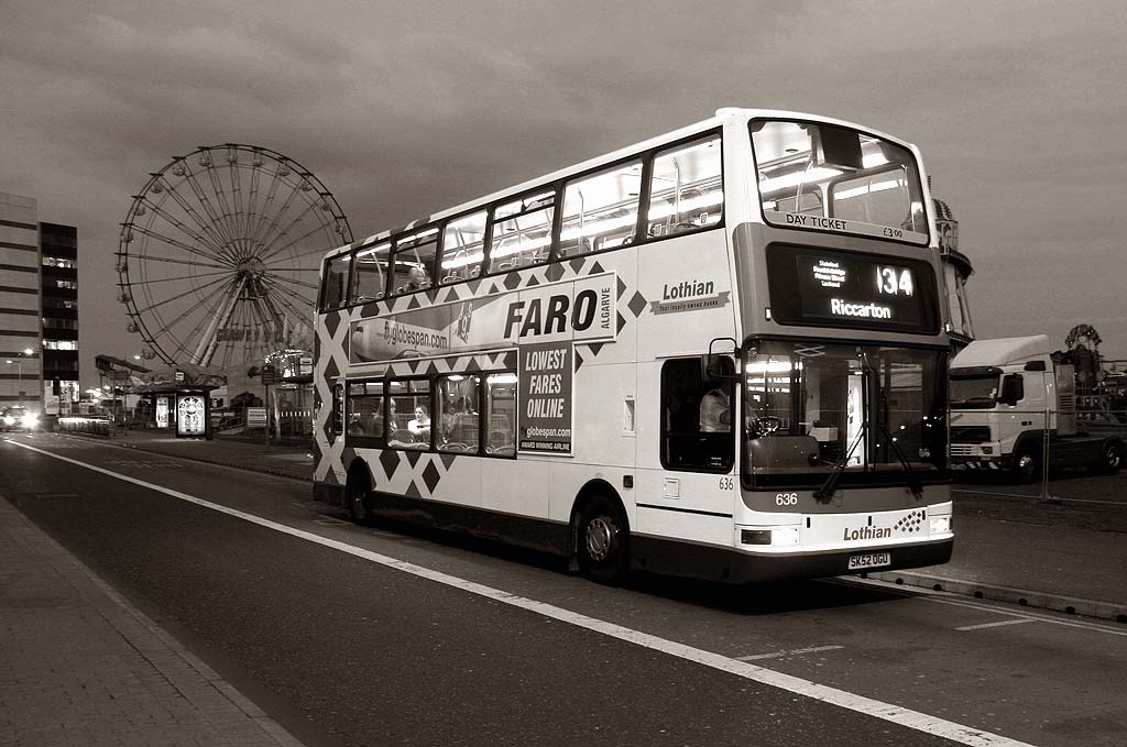 Lothian Buses - Terminus - Ocean Terminal - Route 34