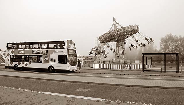 Lothian Buses  -  Terminus  - Ocean Terminal  -  Route 34