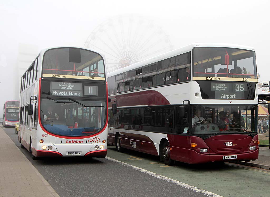 Lothian Buses  -  Terminus  -  Ocean Terminal  -  Route 35