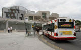 Lothian Buses  -  Terminus  - The Scottish Parliament & Holyrood  -  Route 36