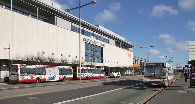 Lothian Buses  -  Terminus  -  Ocean Terminal  -  Route 36