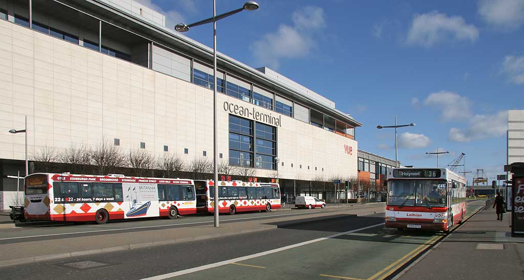 Lothian Buses  -  Terminus  -  Ocean Terminal  -  Route 36