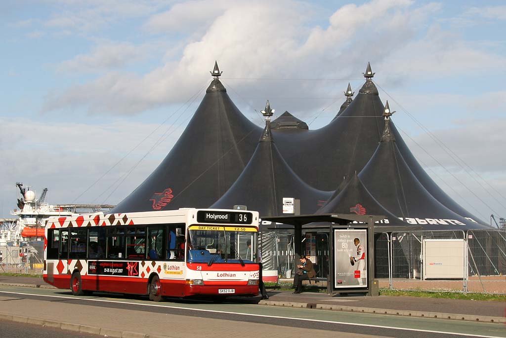 Lothian Buses - Terminus - Ocean Terminal - Route 36